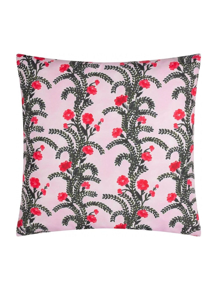 Wylder Lilac Cassis Printed Outdoor Cushion - Image 1 of 4