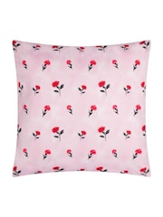 Wylder Lilac Cassis Printed Outdoor Cushion - Image 2 of 4