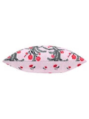 Wylder Lilac Cassis Printed Outdoor Cushion - Image 3 of 4