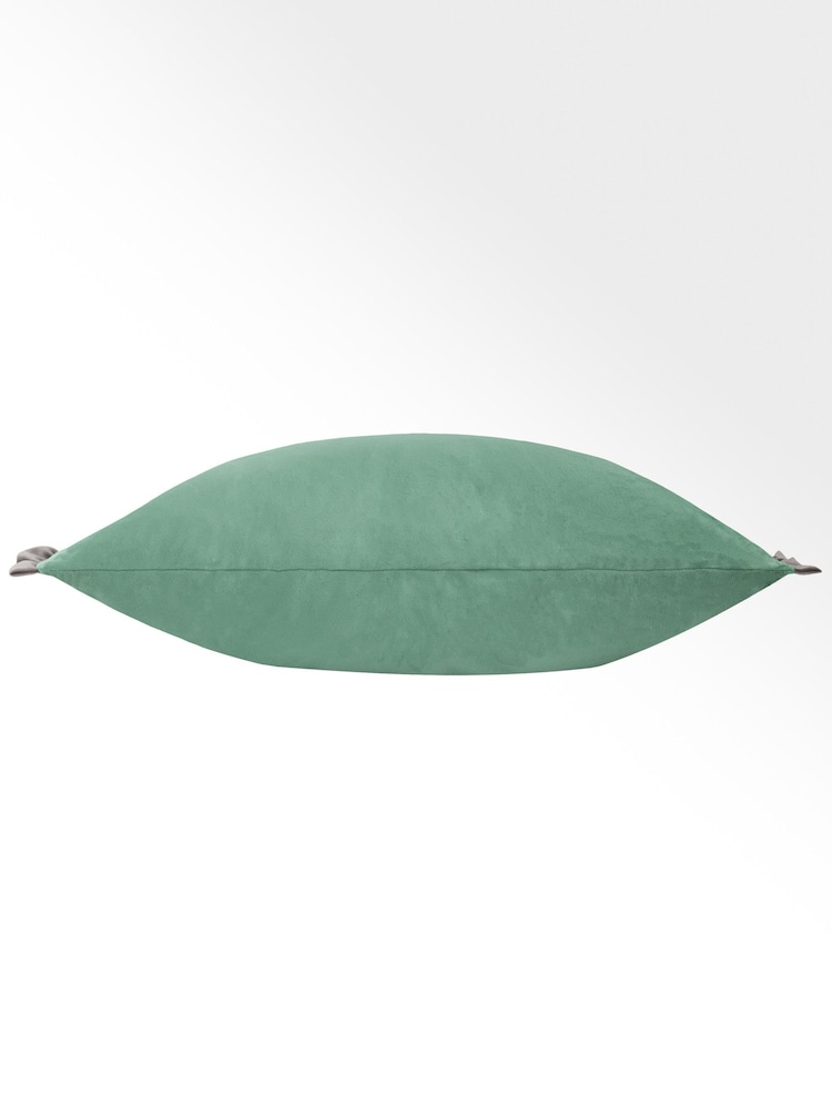 Wylder Sage Tilly Velvet Cushion - Image 2 of 3