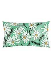 Wylder Multicolour Daisy Fields Printed Outdoor Cushion - Image 1 of 4