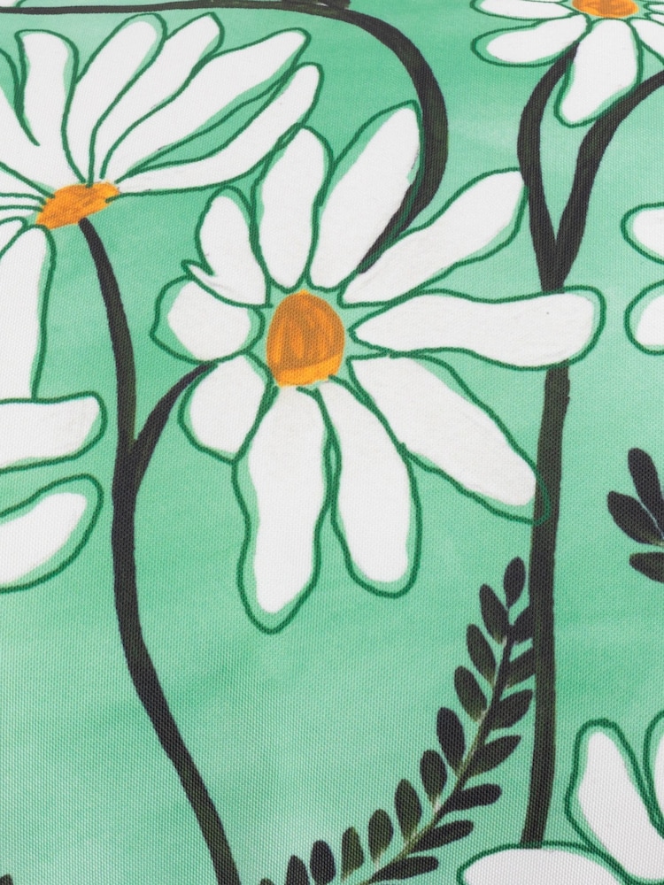 Wylder Multicolour Daisy Fields Printed Outdoor Cushion - Image 4 of 4