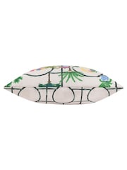 Furn Multicolour Palm Royale Club Printed Outdoor Cushion - Image 4 of 6