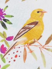 Evans Lichfield Multicolour Daisy Hill Willow Birds Printed Cushion - Image 6 of 6