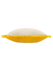 Furn Yellow Soleil Embroidered Cushion - Image 5 of 6