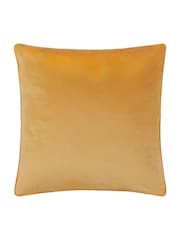Wylder Nature Multicolour Marais Cosmos Printed Chenille Cushion - Image 2 of 4