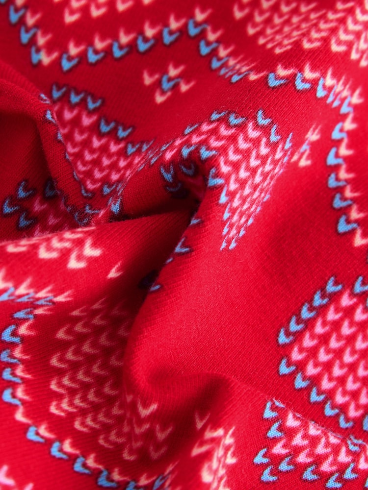 Red Christmas Bow Flare Leggings (3-16yrs) - Image 4 of 4 Red Christmas Bow Flare Leggings (3-16yrs) - Image 4 of 4