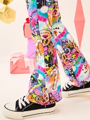 Christmas Graffiti Flare Leggings (3-16yrs) - Image 4 of 4