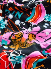 Black Graffiti Flare Leggings (3-16yrs) - Image 8 of 8