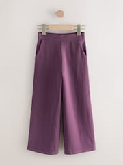 Beere/Violett - Jerseyhose mit weitem Bein (3–16 J.) - Bild 5 von 8