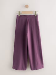 Beere/Violett - Jerseyhose mit weitem Bein (3–16 J.) - Bild 6 von 8