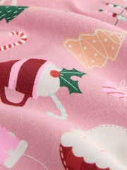 Pink Christmas Printed Leggings (3-16yrs) - Image 5 of 10