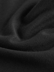 Black Fold Over Flare Leggings (3-16yrs) - Image 7 of 8