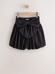 Black Bow Puffball Skirt (3-16yrs) - Image 1 of 4