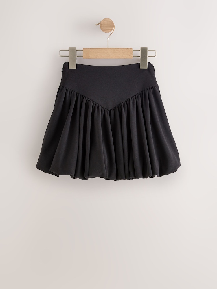 Black Bow Puffball Skirt (3-16yrs) - Image 2 of 4