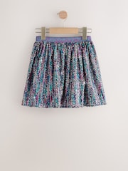 Blue Rainbow Sequin Skirt (3-16yrs) - Image 1 of 4