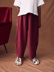 Berry Red Barrel Cord Trousers (3-16yrs) - Image 1 of 8