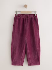 Berry Red Barrel Cord Trousers (3-16yrs) - Image 5 of 8