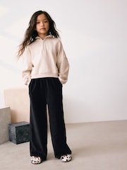 Black Cord Wide Leg Trousers (3-16yrs) - Image 4 of 8