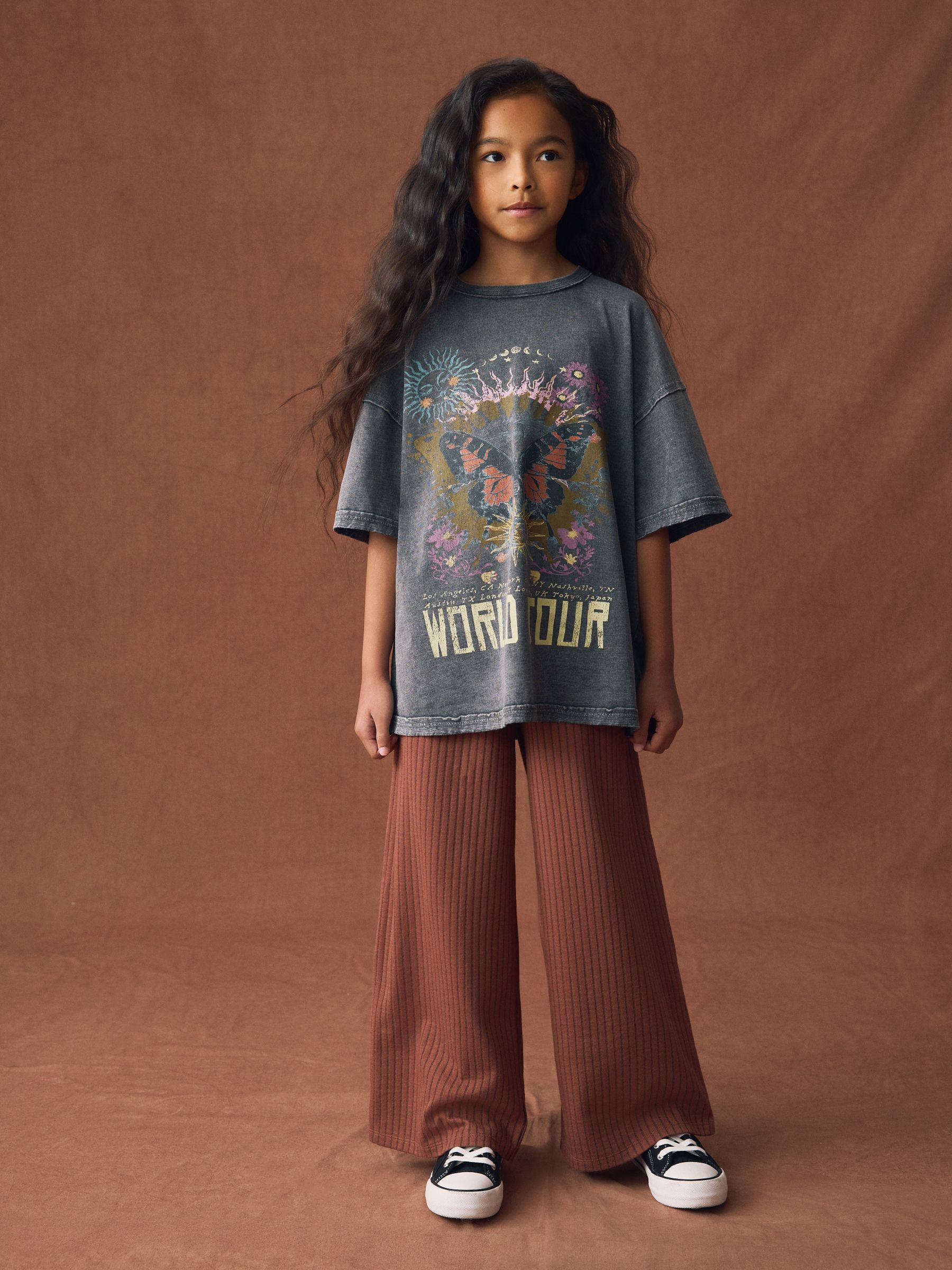 Buy Chocolate Brown Pinstripe Trousers (3-16yrs) from Next USA