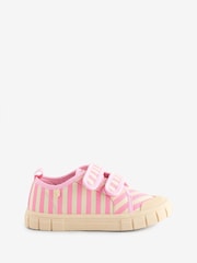 KIDLY Blue Stripe Canvas Trainers - Image 1 of 1
