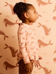 KIDLY BY MORI Polyester Long Sleeve Swimsuit - Image 4 of 5
