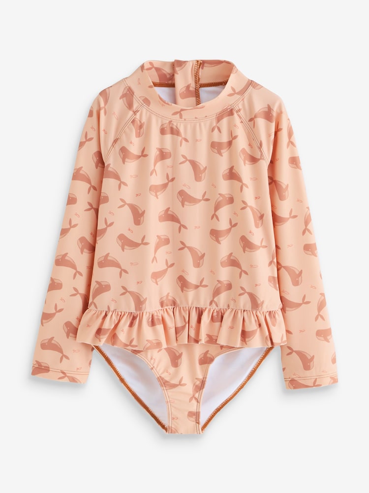 KIDLY BY MORI Polyester Long Sleeve Swimsuit - Image 5 of 5