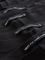 Black Full Length Leggings 5 Pack - Image 7 of 8