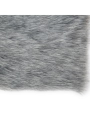Gallery Home Grey Premium Alaskan Fur Throw - Image 6 of 8