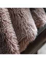 Gallery Home Purple Juniper Fur Throw - Image 2 of 5