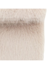 Gallery Home Brown Maple Fur Throw - Image 4 of 5