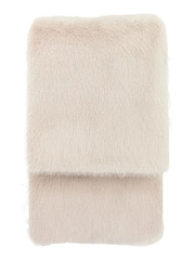 Gallery Home Brown Maple Fur Throw - Image 5 of 5