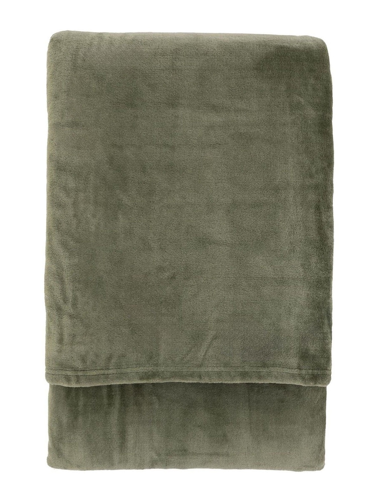 Gallery Home Green Simply Throw - Image 1 of 3