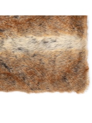 Gallery Home Grey Premium Faux Fur Throw - Image 5 of 7