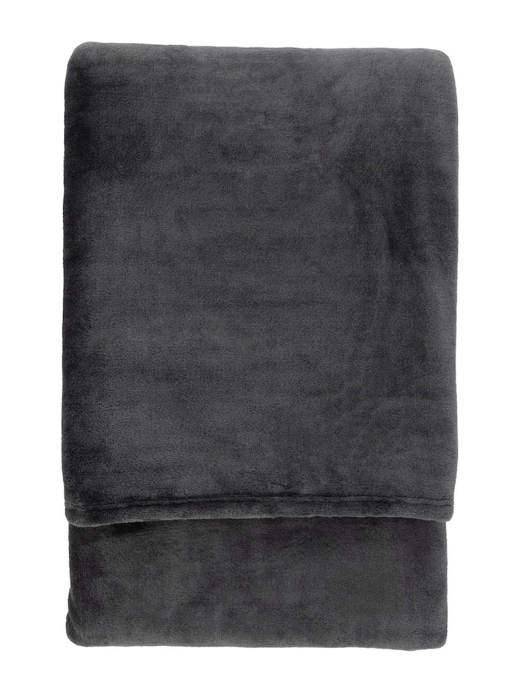 Gallery Home Grey Simply Throw - Image 1 of 3