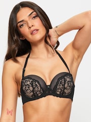 Черный - Кружевной бюстгальтер на косточках Ann Summers Sexy - Изображение 5 из 8