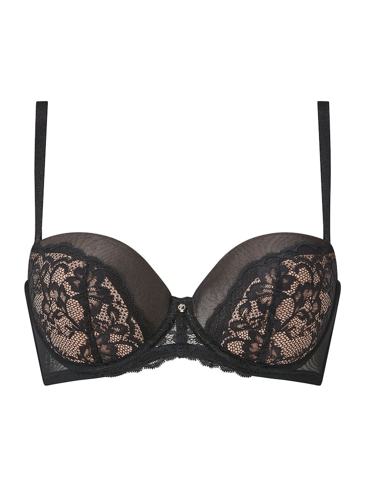 Черный - Кружевной бюстгальтер на косточках Ann Summers Sexy - Изображение 8 из 8