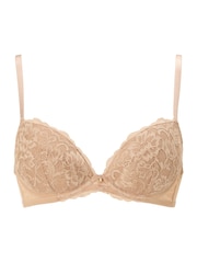 Ann Summers Nude Pad Plunge Sexy Lace Underwired Bra - Image 5 of 5