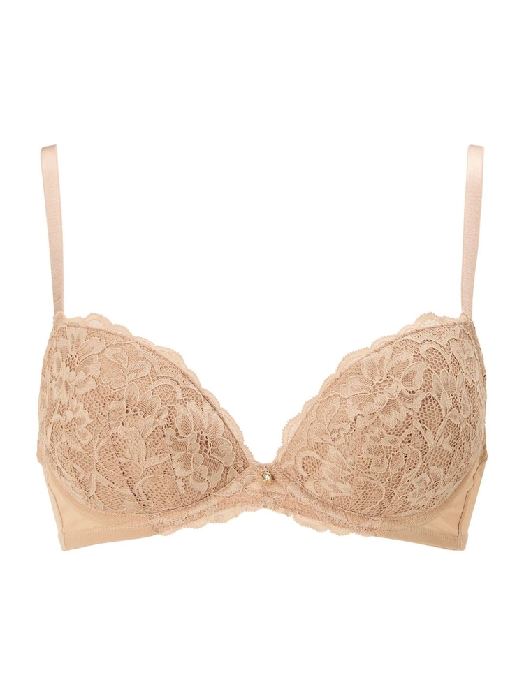 Ann Summers Nude Pad Plunge Sexy Lace Underwired Bra - Image 5 of 5