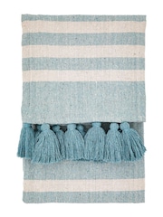 Gallery Home Blue Zamora Throw - Image 1 of 1
