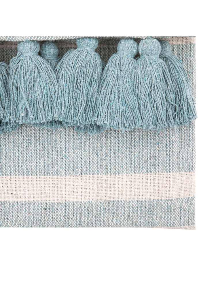 Gallery Home Blue Zamora Throw - Image 2 of 5 Gallery Home Blue Zamora Throw - Image 2 of 5
