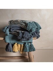 Gallery Home Blue Zamora Throw - Image 4 of 5