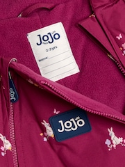 Қызғылт қоян гүлі - JoJo Maman Bébé матадан жасалған су өткізбейтін шалшық костюм - 6суретінің 6 суреті