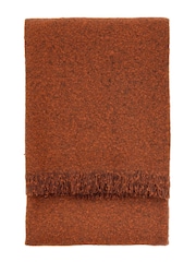 Gallery Home Orange Melange Acrylic Throw - Image 3 of 3