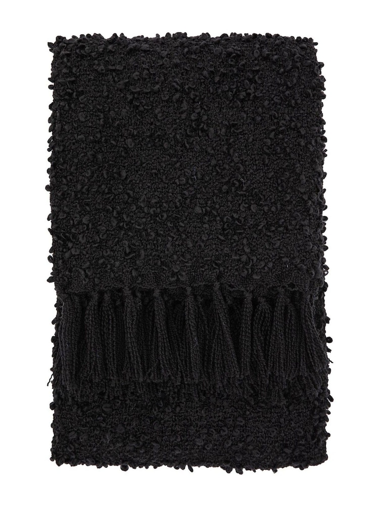 Gallery Home Black Bologna Throw - Image 1 of 3