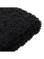 Gallery Home Black Bologna Throw - Image 2 of 3