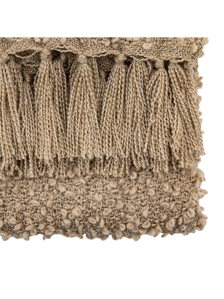 Gallery Home Brown Bologna Throw - Image 3 of 3 Gallery Home Brown Bologna Throw - Image 3 of 3