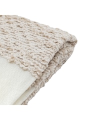 Gallery Home Natural Galway Throw Nat - Image 2 of 3