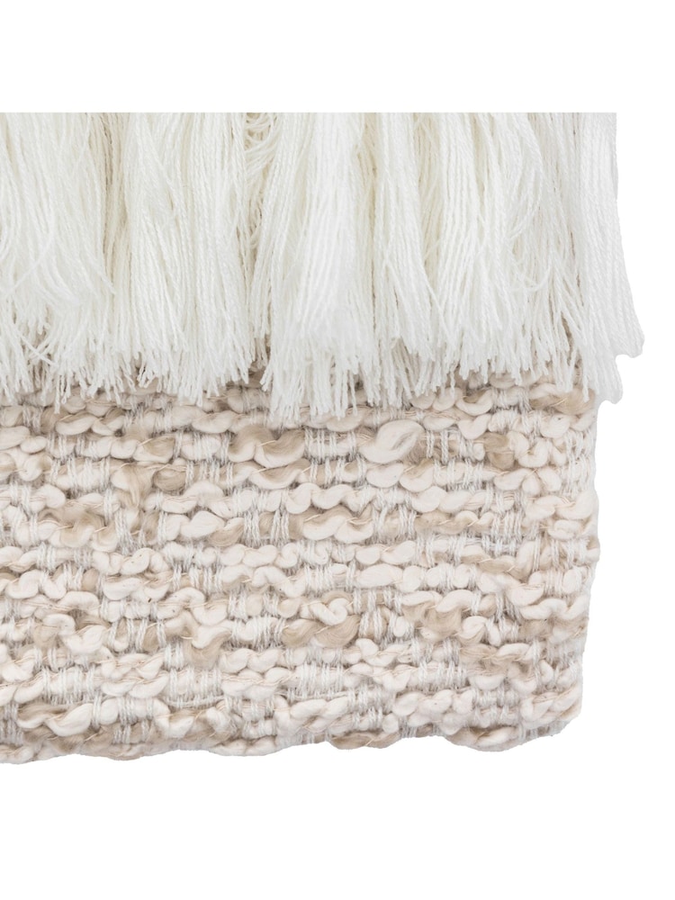 Gallery Home Natural Galway Throw Nat - Image 3 of 3