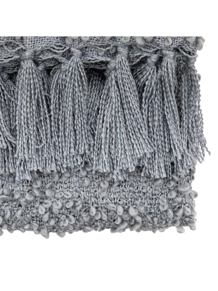 Gallery Home Grey Bologna Throw - Image 2 of 3